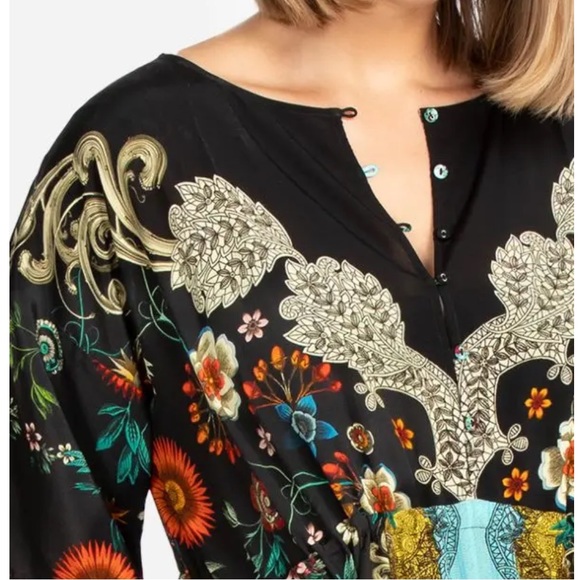 Johnny Was Botan Thalia Dress Sz LARGE - Picture 5 of 10